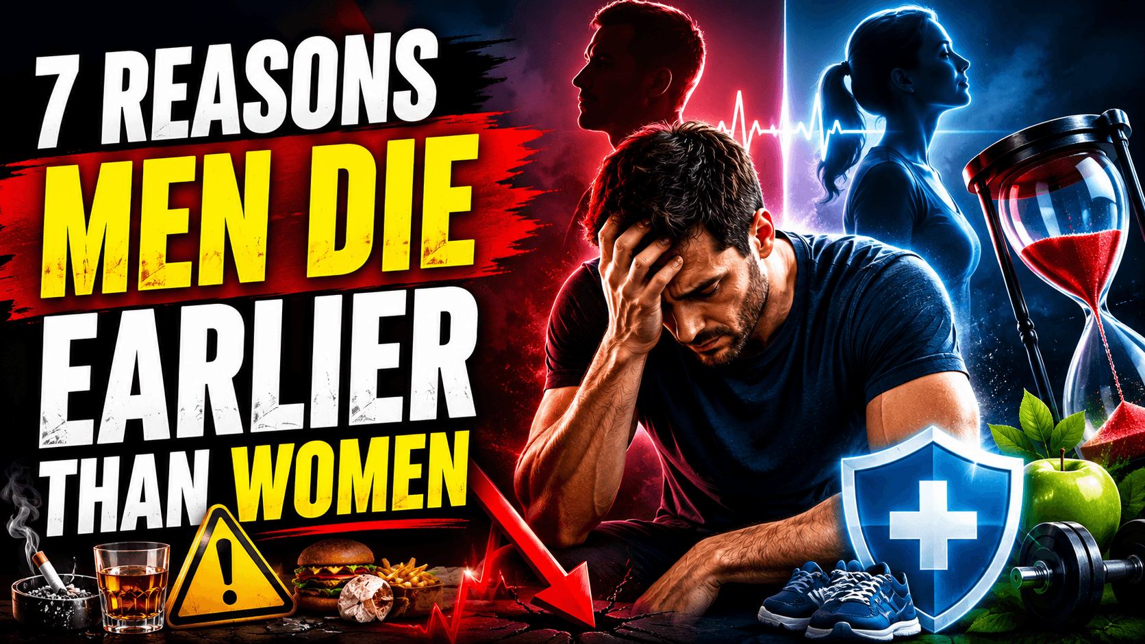 7 Alarming Reasons Men Die Earlier Than Women image